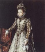 SANCHEZ COELLO, Alonso The Infanta Isabella Clara Eugenia oil